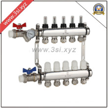 Quality Floor Heating Water Separator with Valves (YZF-M832)